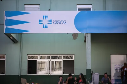 Superlotação e falta de médicos, hospitais de Canoas vivem problemas diariamente. Hospital Nossa Senhora das Graças, em Canoas.Indexador: DF<!-- NICAID(16030086) -->