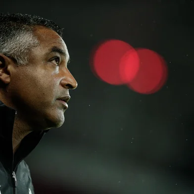 PORTO ALEGRE, RS, Brasil: Inter x Bahia pela Copa Libertadores . Técnico, Roger Machado.  Fotos: Renan Mattos/Agencia RBS<!-- NICAID(16047657) -->